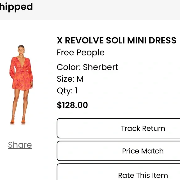 Free people floral dress - Picture 4 of 4